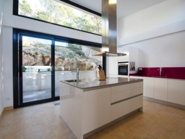Luxury four bedroom villa for rent in Talamanca Ibiza