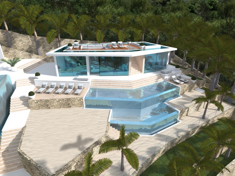 Luxury real estate project for sale in the most exclusive urbanisation of Ibiza