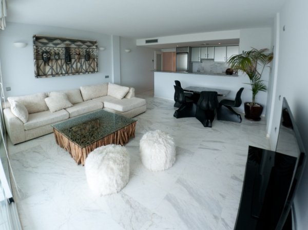 Beautiful luxury apartment in Ibiza Marina Botafoch for rent