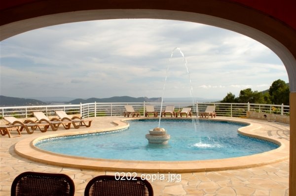 It offers 8 bedrooms Villa for sale in Ibiza