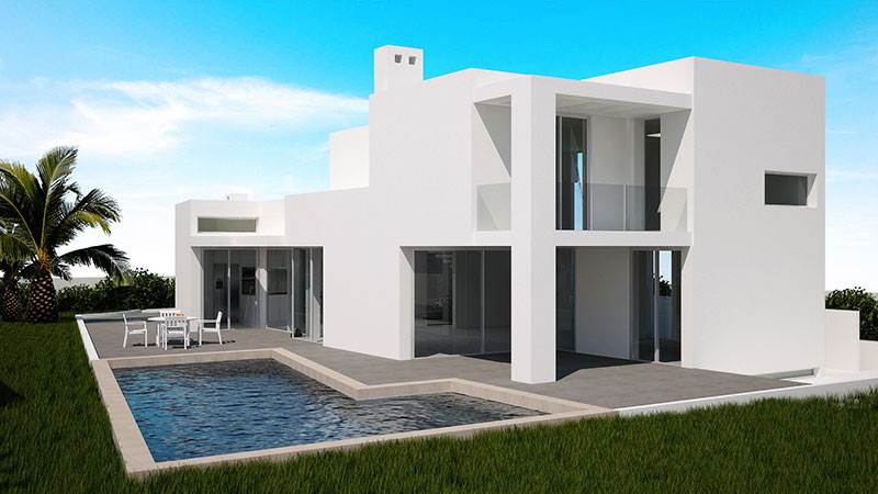 Four bedroom houses newly built villa in Jesus for sale