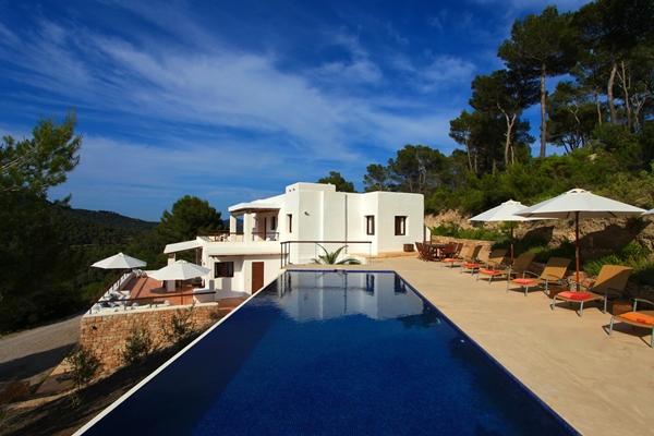Modern luxury villa with magnificent views in Es Cubells