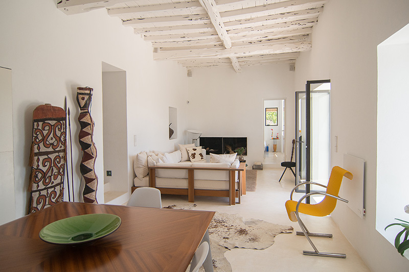 Beautiful and modern villa with sea view overlooking Porroig and Formentera