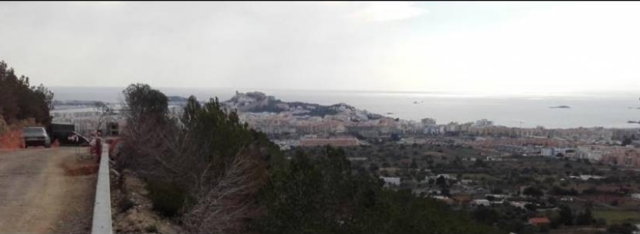 The last plot with amazing views to Ibiza and Playa den Bossa