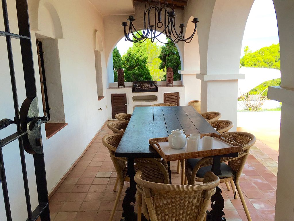Spacious villa with magnificent sea views in Cala Moli for sale