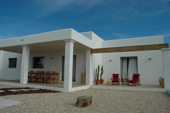 Rebuild modern Finca with big garden in Ibiza San Jordi