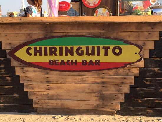 Chiringuito in the north of Ibiza