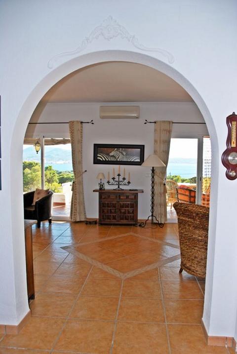 Villa with unique and unobstructable view at Cap Negret - Ibiza