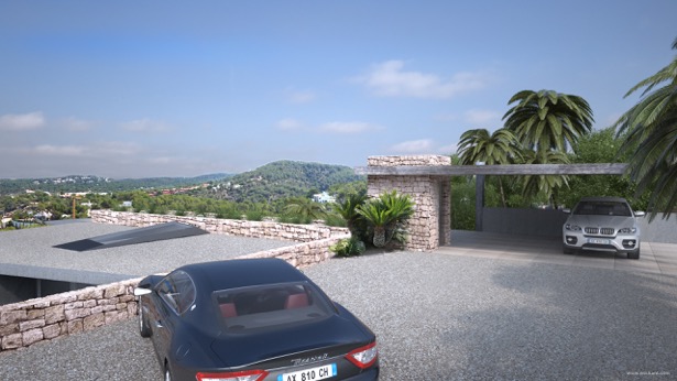 Brand new modern villa with wonderful sea views