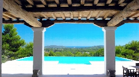 Luxury Blakstad Ibiza villa with sea views