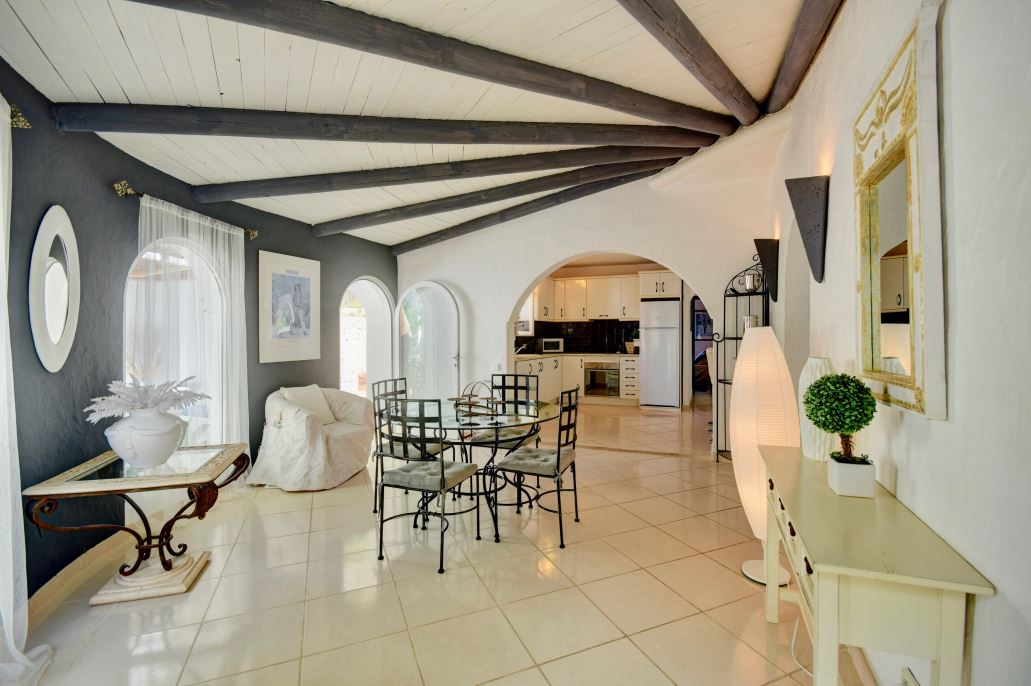Romantic house is in a very quiet location near to Ibiza