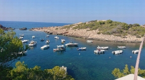 Frontline finca for sale in Portinatx Ibiza with direct sea access