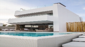 Highly modern villa for sale with sea views in Talamanca