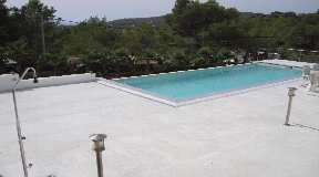 Lovely house for sale in Ibiza located close to San José with brilliant sea views