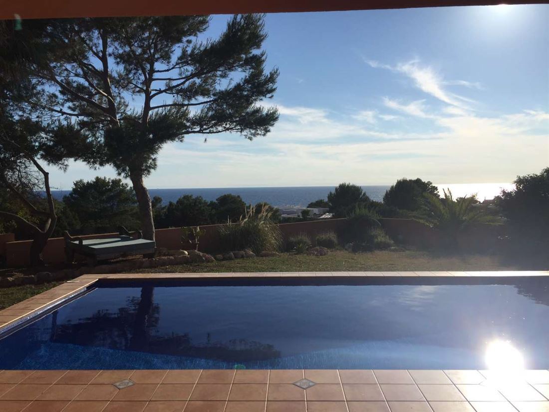 Modern Villa for sale in  Caló den real with amazing views