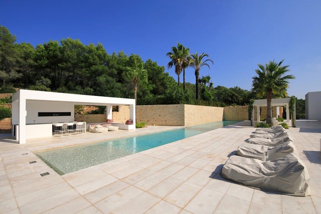 Very well located villa with best sea views near to Ibiza