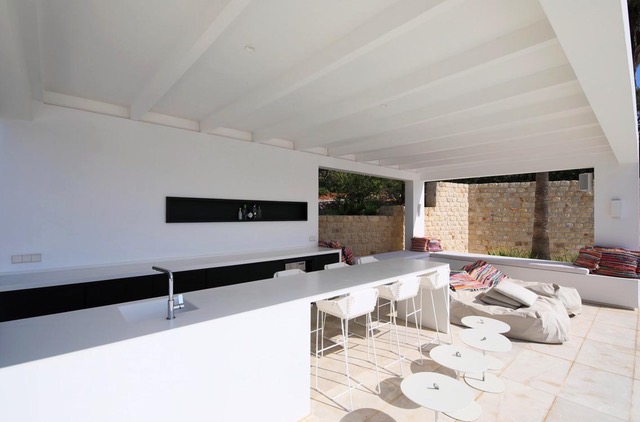 Very well located villa with best sea views near to Ibiza