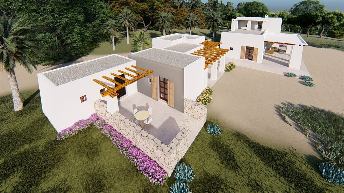 Two large plots with the possibility to build 2 fincas in the area of Cala Conta