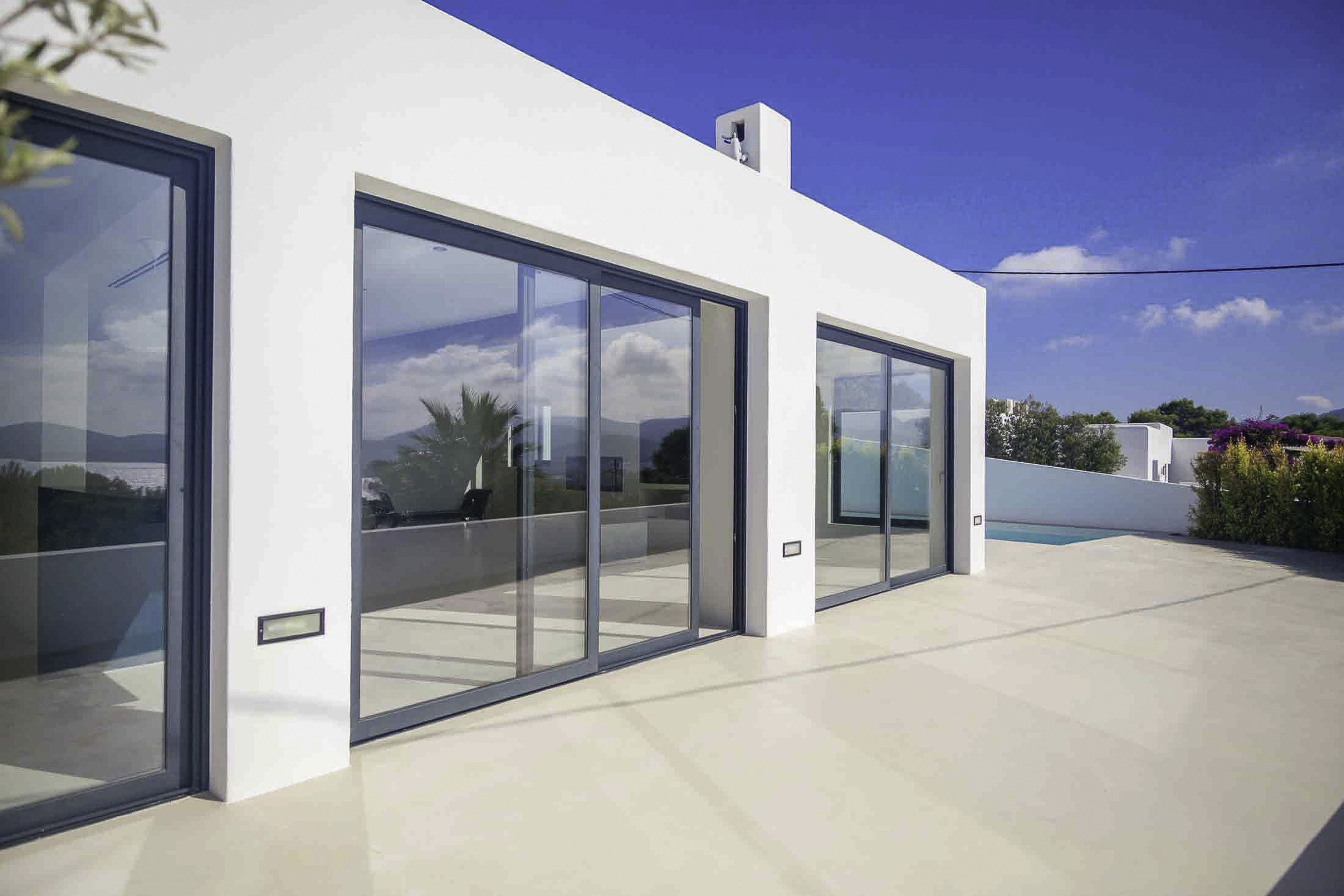 Modern villa in Cala Codolar with fantastic views to the sea