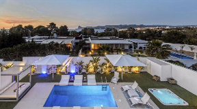 Modern style villa located in the sunset coast of Ibiza