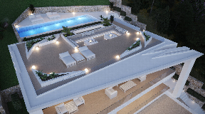 Luxury villa with fantastic sea views in Cas Mut - Ibiza