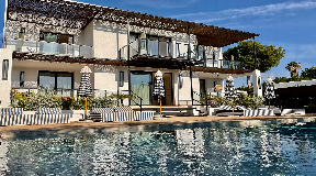 New build villa with sea views