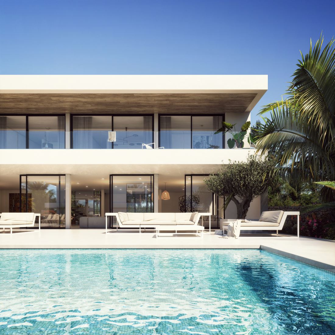 Brand new luxurious project of an ultra-modern villa in Talamanca