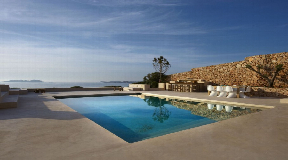 Lifestyle villa in first line to the sea on the southwest coast of Ibiza