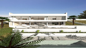 Nice Plot with a modern house with of 550 m2 for sale