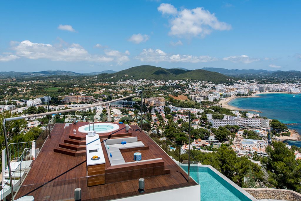 Unique luxury modern villa with spectacular views in Santa Eulalia