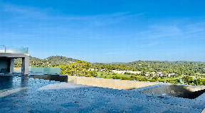 Newly built modern villa in Roca Llisa with beautiful views