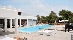 Stunning waterfront property near Cala Conta and at walking distance to a nice beach