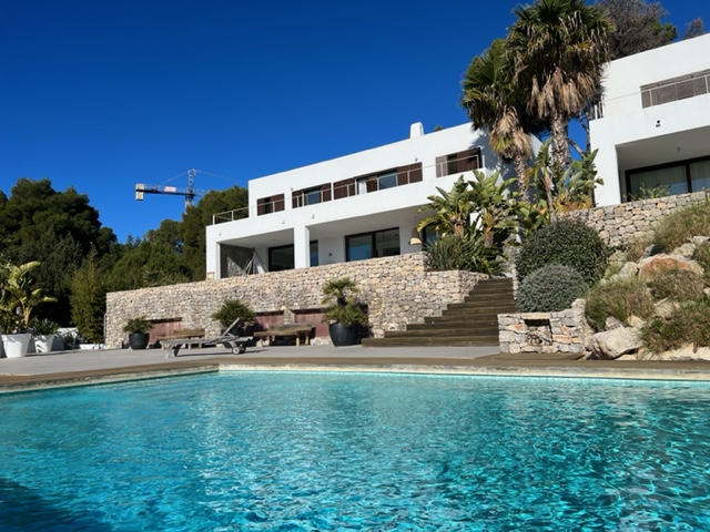 Beautiful villa offers a lot of charm with fantastic view of the sea and the island of Es Vedra