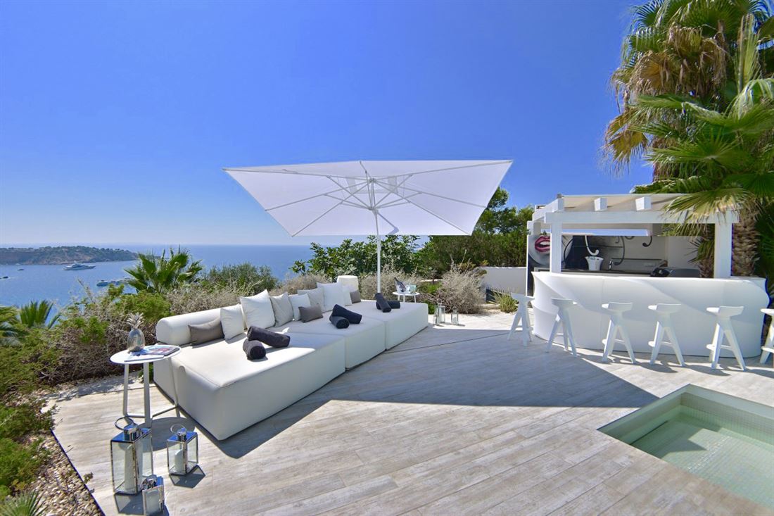 Villa Azul is one of the most luxurious and high tech villas on Ibiza