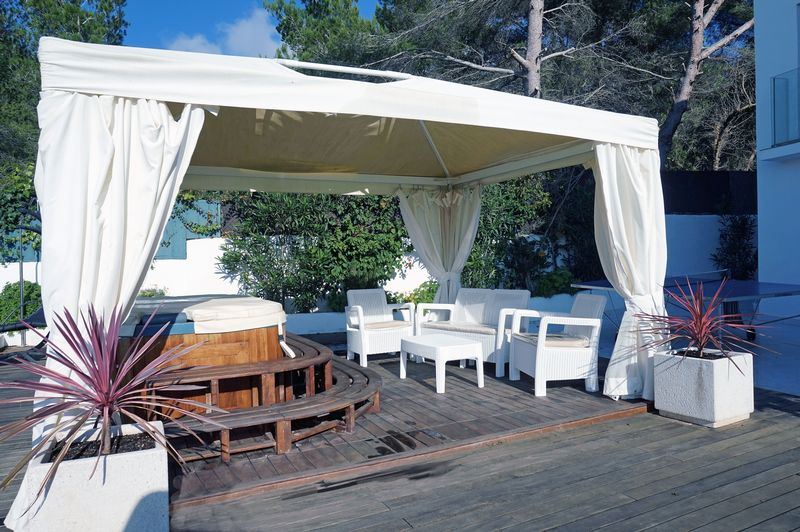 Luxury 6 bedroom villa for rent in Cala Salada with fantastic views