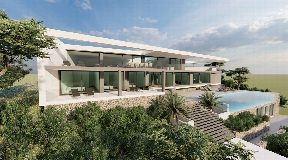 Luxurious villa with sea view in Can Germa in absolute privacy