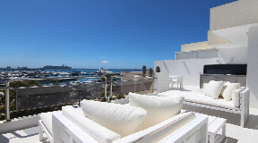 Exquisite 2-Bedroom Luxury Penthouse in Ibiza Town with Spectacular Amenities