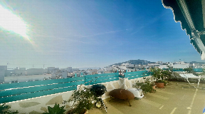 Exceptionally spacious sea view penthouse in santa Eulalia
