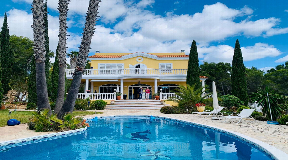 Tranquil Andalusian-Style Villa with Breathtaking Sea Views in San Carlos, Ibiza