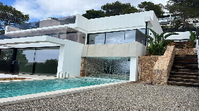 Very nice modern villa in Cala Salada with sea view