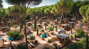 Camping for sale on Ibiza with 240 Touristic places